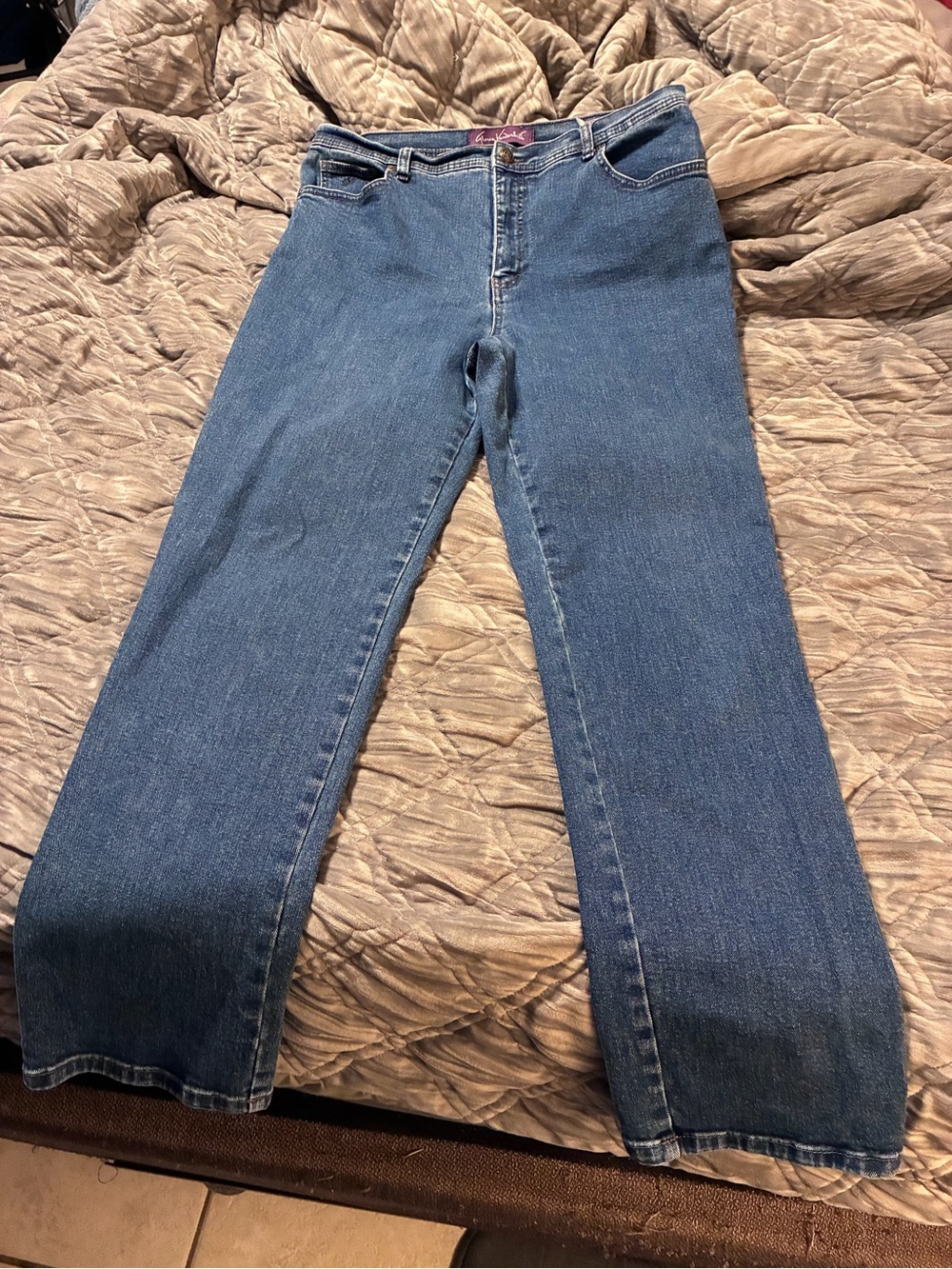 Gloria Vanderbilt Amanda Boot Cut Jeans Blue Jeans